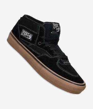 Vans Skate Half Cab Schoen (black gum white)