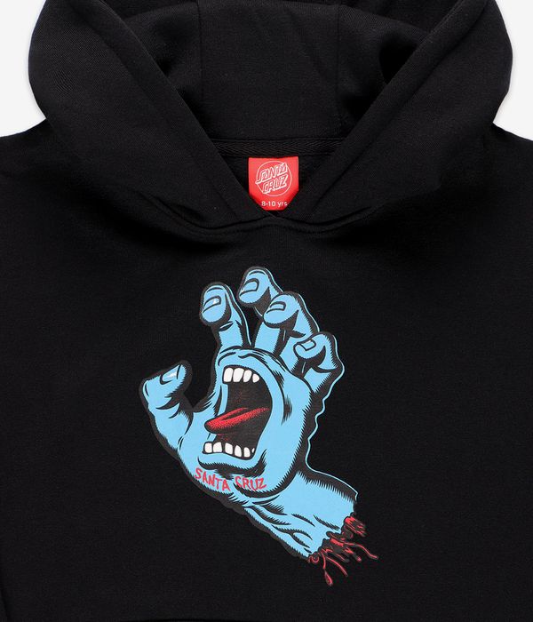 Santa Cruz Screaming Hand Hoodie kids (black)