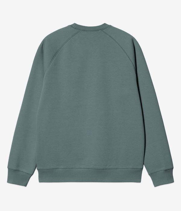Carhartt WIP Chase Sweatshirt (silver pine gold)