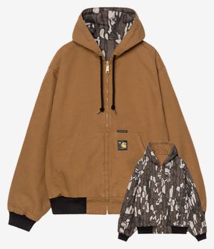 Carhartt WIP 50 Years Anniversary OG Active Canvas Chaqueta reversible (hamilton brown camo trebark 