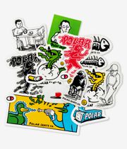 Polar Jacob's Corner Sticker (multi) 10 Pack