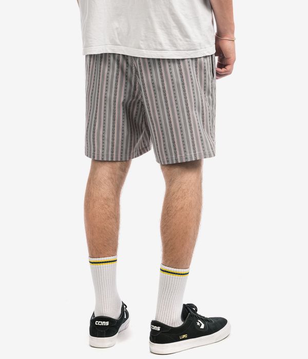 Vans Primary Stripe Elastic Boardshorts (oatmeal black)