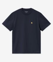 Carhartt WIP W' Chase Organic T-Shirt women (dark navy gold)
