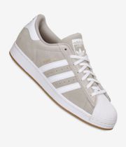 adidas Skateboarding Superstar ADV Schoen (clear granite white gold)