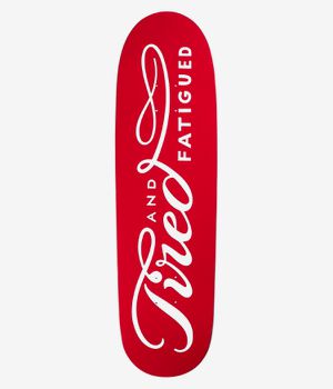 Tired Skateboards Always Shaped 8.75" Tavola da skateboard (red)