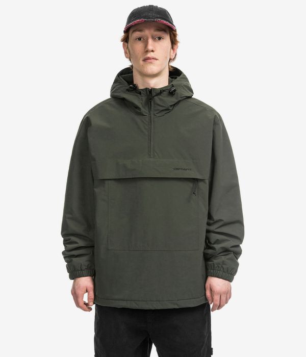 Carhartt WIP Windbreaker Pullover Supplex Jacket (cypress black)