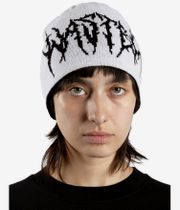 Wasted Paris Vault Reverse Brow Beanie (black white)