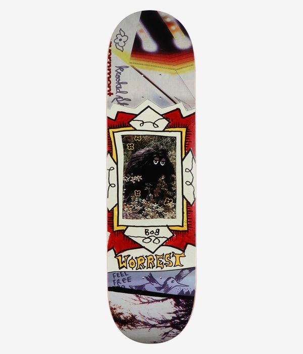 Krooked Worrest Big Foot Twin Tail Slick 8.3" Planche de skateboard (multi)
