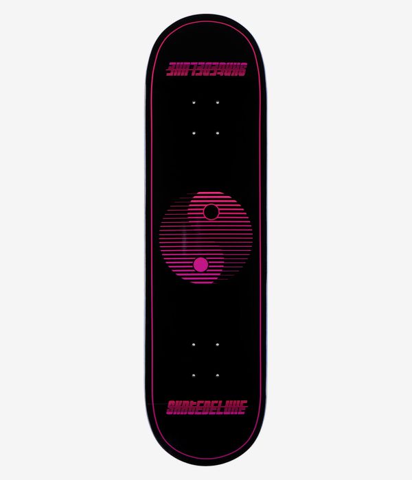 skatedeluxe Yin Yang Twin Tail 8.5" Tabla de skate (black)