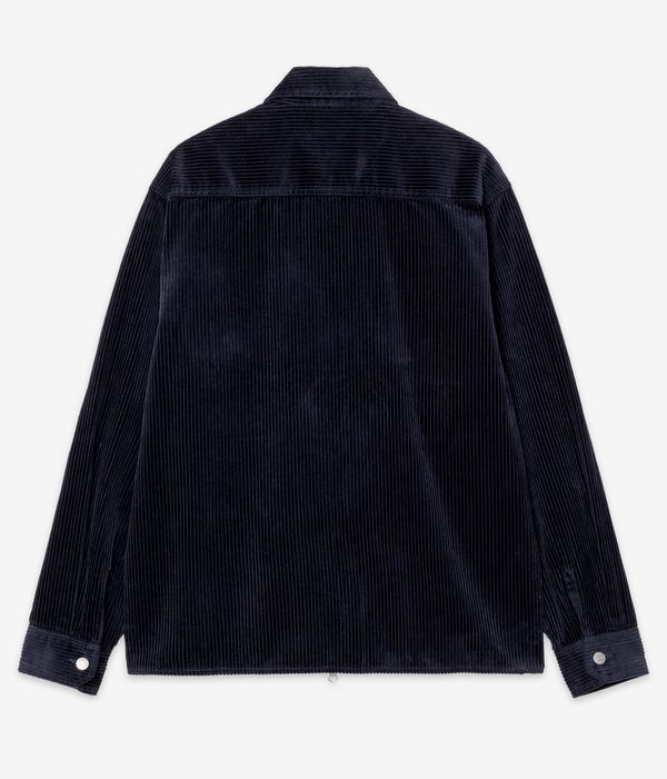 Carhartt WIP Reynold Corduroy Chaqueta (dark navy rinsed)