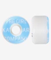 Girl Sans Conical Wielen (white blue) 54mm 99A 4 Pack