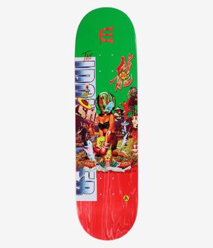 Evisen Idolmaker 8.25" Skateboard Deck (green orange)
