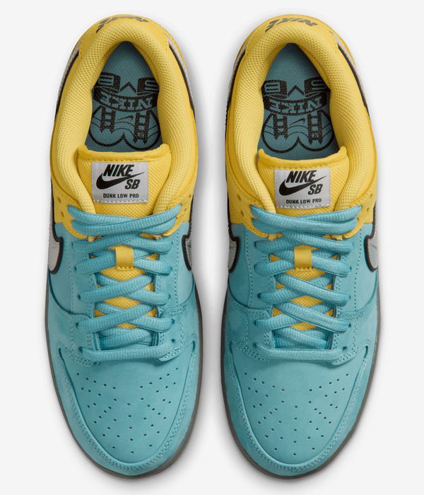 Nike SB Dunk Low Pro Shoes (lightening wolf grey denim tur)