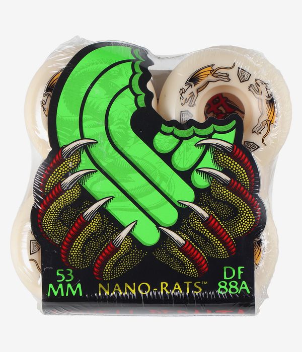 Powell-Peralta Dragons Nano Rat V6 Wielen (off white) 53 mm 88A 4 Pack