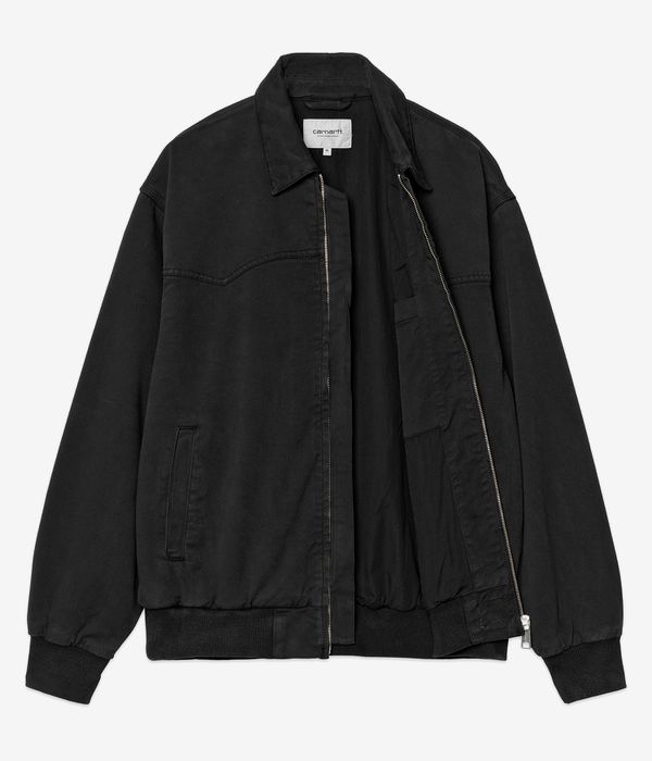 Carhartt WIP OG Santa Fe Dewey Jacket (black garment dyed)