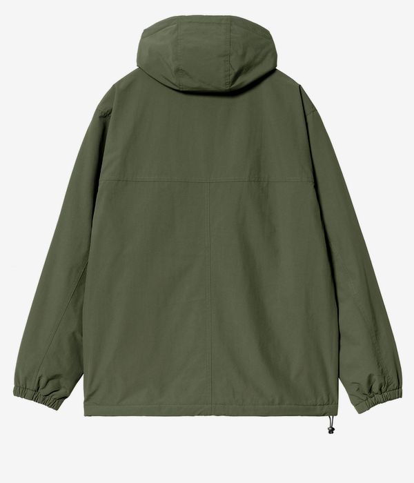 Carhartt WIP Windbreaker Pullover Supplex Jacke (office green white)