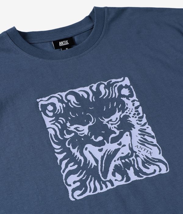 Antix Lingua Organic T-Shirt (stoned blue)