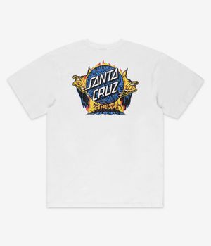 Santa Cruz Knox Firepit Dot T-Shirty (white)