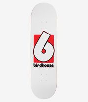 Birdhouse B Logo 8.5" Tavola da skateboard (white)