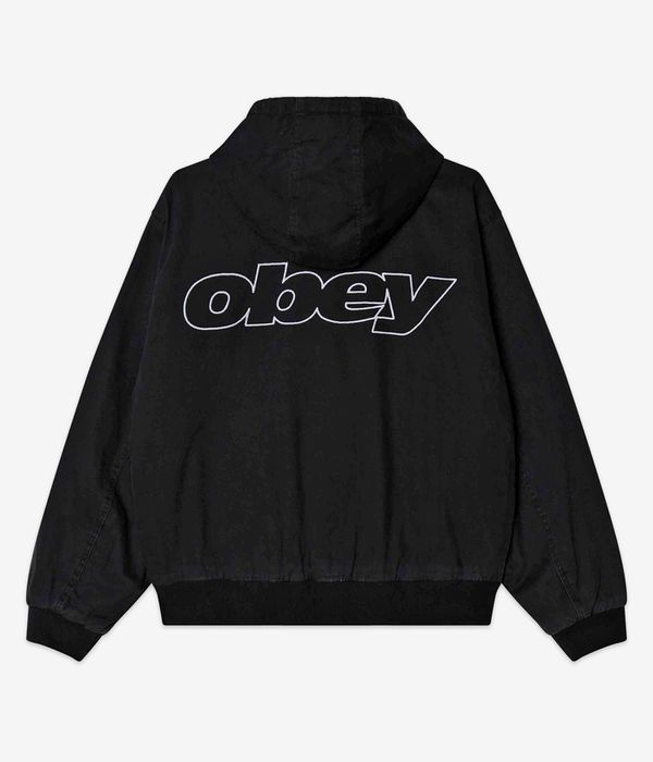 Obey Randy Jacket (black faded wash)