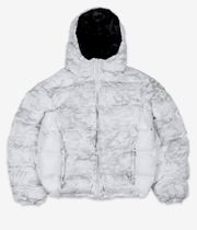 Wasted Paris Digicamo Reversible Puffer Jas (camo white black)