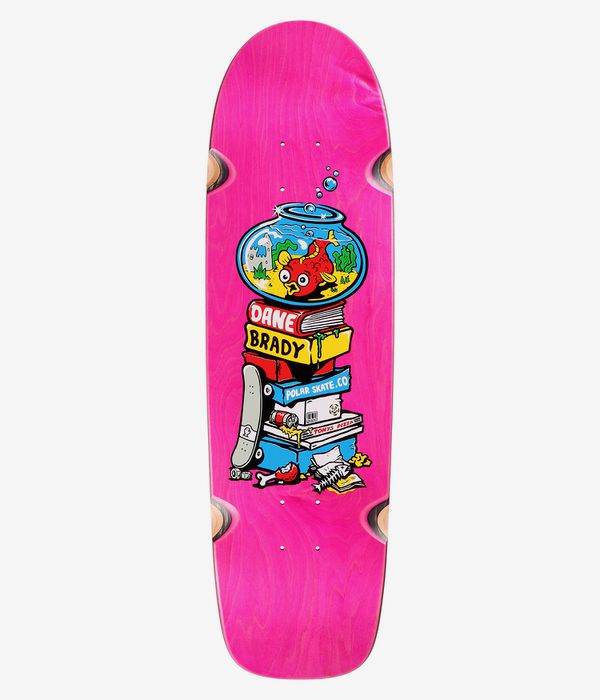Polar Brady Fish Bowl Wheel Well Surf Jr. 8.75" Planche de skateboard (multi)