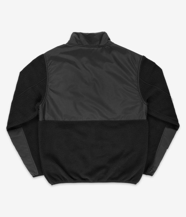 Iriedaily Auf Deck Fleece Veste (uni black)