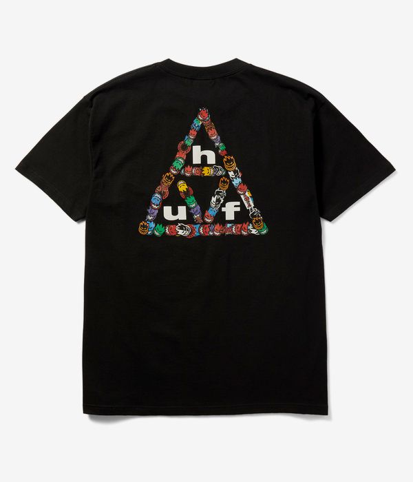 HUF x Spitfire Sticker It T-Shirt (black)