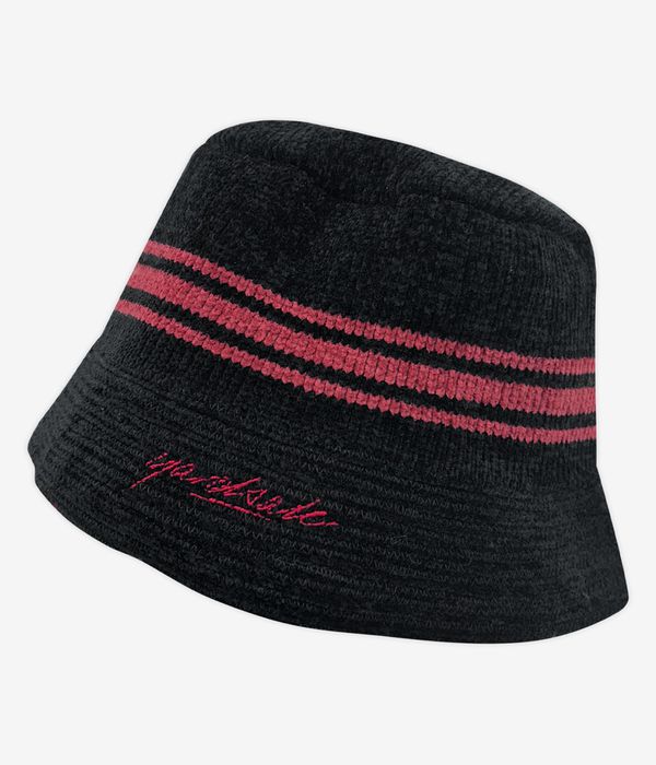 Shop Yardsale Chenille Bucket Hat black online skatedeluxe