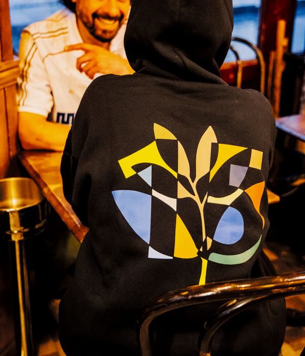 Magenta 15 Years Hoodie (black)