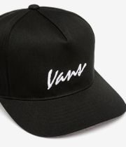 Vans Classic Script Snapback Cap (black)