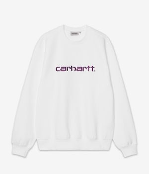 Carhartt WIP Basic Sweatshirt (white huckleberry)