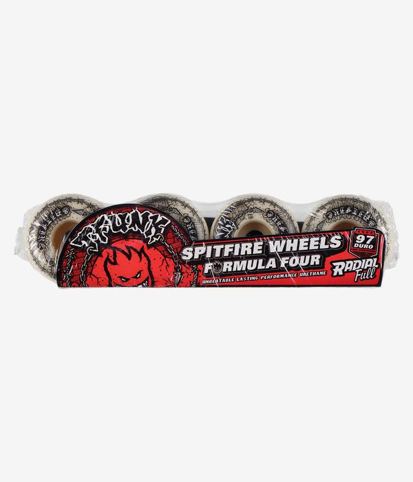 Spitfire Formula Four T-Funk Ravv Radial Full Wheels (natural) 54 mm 97A 4 Pack
