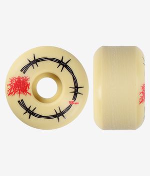 skatedeluxe Barbwire Conical ADV Rouedas (natural) 58mm 100A Pack de 4