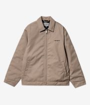 Carhartt WIP Module Script Watertown Jacket (leather black rigid)