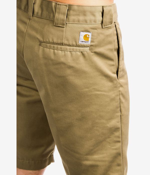 Carhartt WIP Master Denison Shorts (leather rinsed)