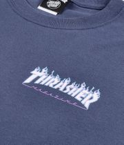 Thrasher x Santa Cruz Flame Dot Camiseta de manga larga (navy)