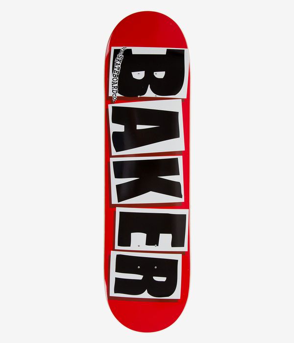 Baker Team Brand Logo 8.375" Planche de skateboard (black)
