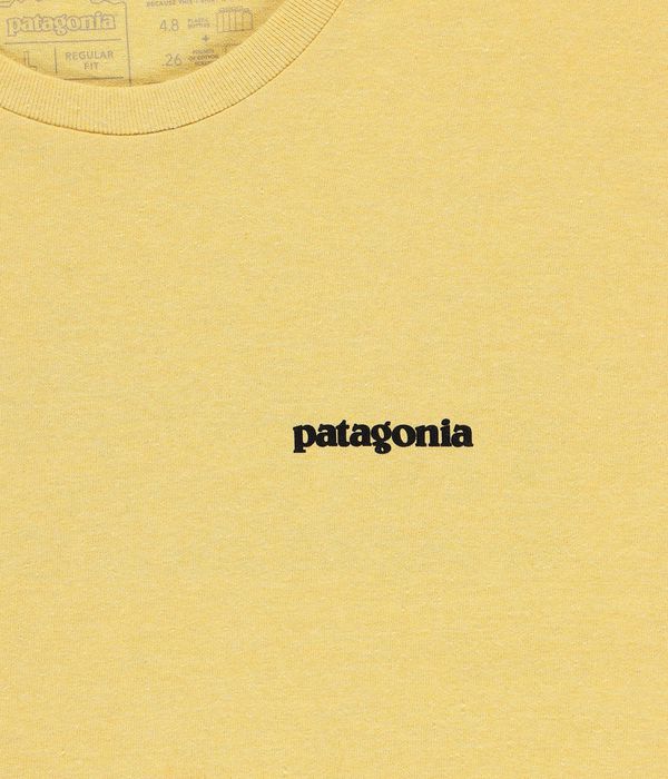 Patagonia P-6 Logo Responsibili T-Shirty (surfboard yellow)