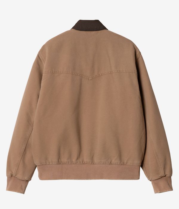 Carhartt WIP OG Santa Fe Organic Dearborn Jacket (hamilton brown tobacco stone can)