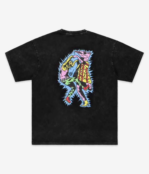 Volcom Featured Artist Bob Mollema T-Shirt (light acid black)