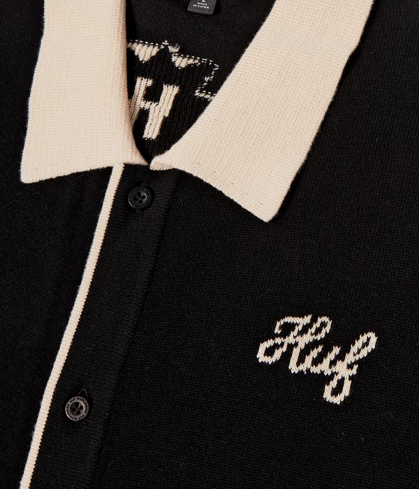 HUF Icarus Polo-Shirt (black)