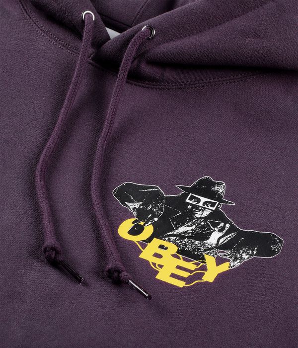 Obey Inner Power Hoodie (plum perfect)