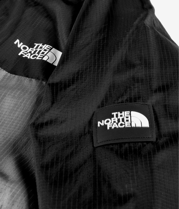 The North Face Wind Shell Full Jas (smoked pearl tnf black)