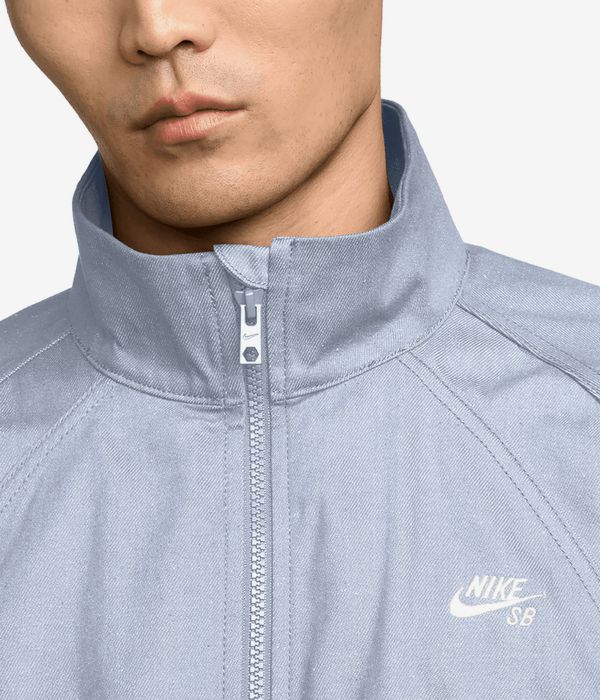 Nike SB Denim Track Giacca (football grey white)