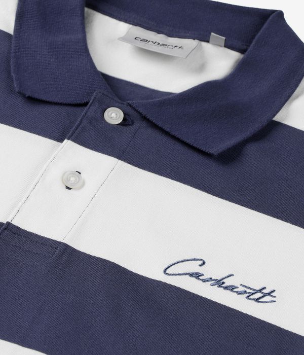 Carhartt WIP Delray Organic Polo-Shirt (blue)