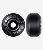Spitfire Burners Wheels (black) 54 mm 99A 4 Pack