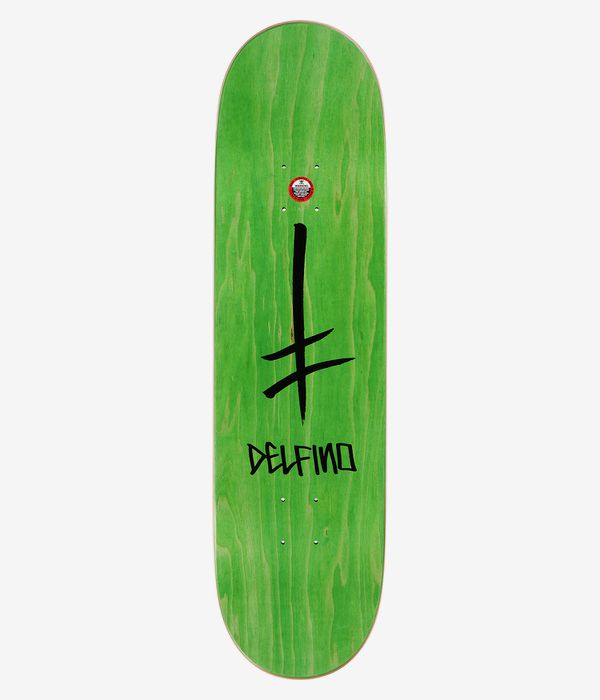 Deathwish Delfino Disciple 8.5" Tavola da skateboard (green)