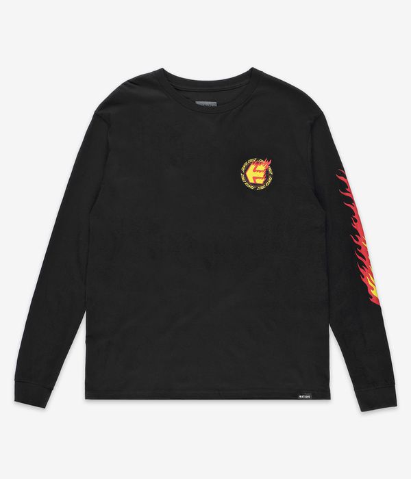 Etnies x Santa Cruz Flame Top z Długim Rękawem (black)