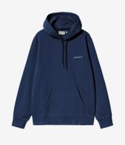 Carhartt WIP Script Embroidery Hoodie (jupiter white)